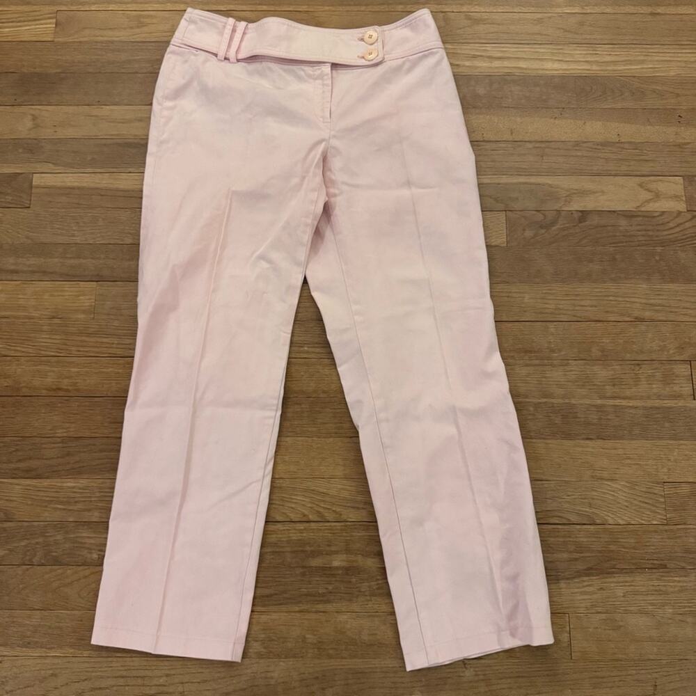 Apostrophe Women's Pink Straight Leg Pants - Size 10
 b54